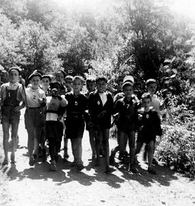 VILLE D ORAN ORE LUCHON 1954 L EQUIPE DES TOUAREGS
